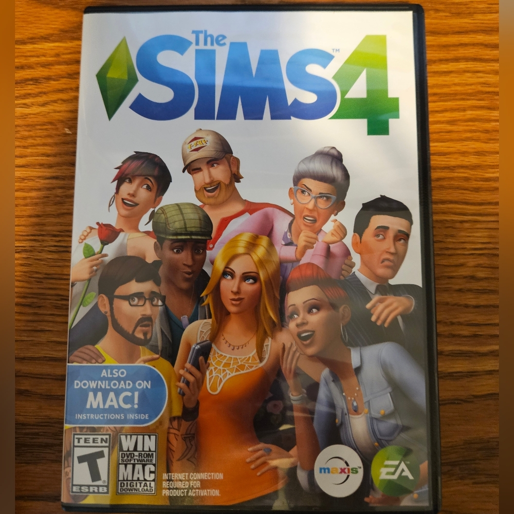 The Sims 4 PC Game - Vibrant Blue Edition